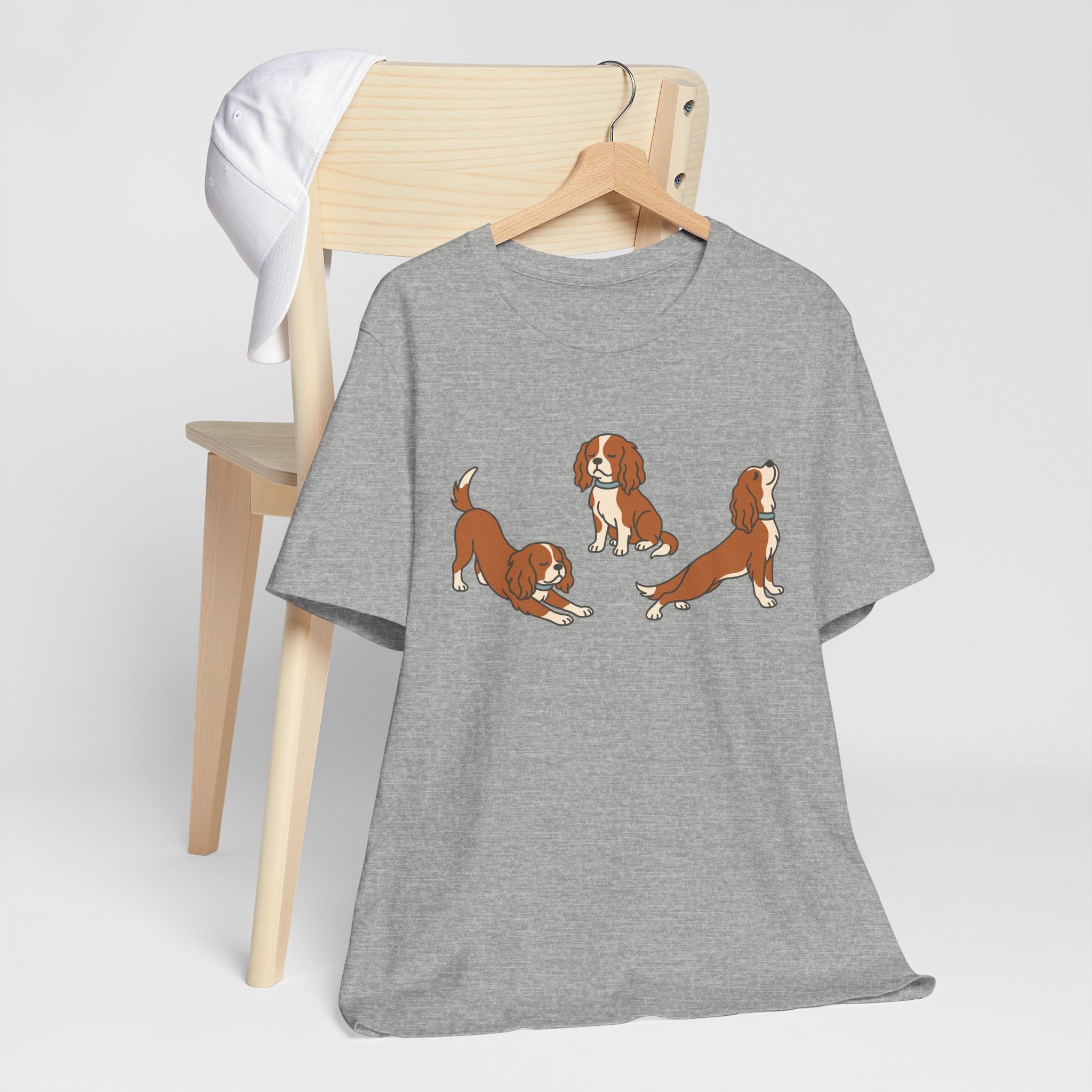 Cavalier King Charles Spaniel T-Shirt, Outdoor Enthusiast Gift, Summer Apparel, Casual Wear, Dog Lover Essentials
