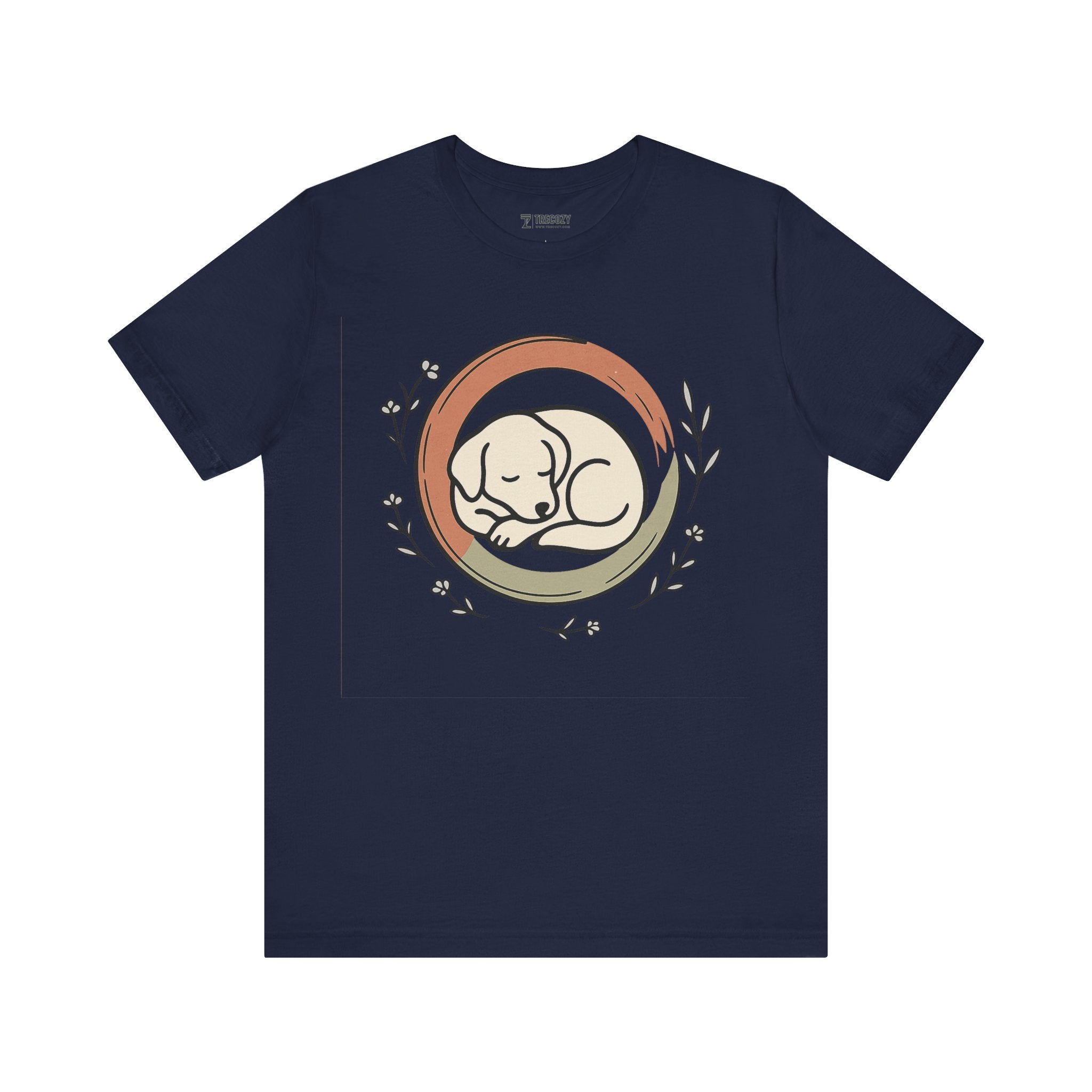 Sleeping Puppy Tee, Cozy TShirt, Gift for Pet Owners, Trending Cute Animal Top, Cute Dog Tshirt