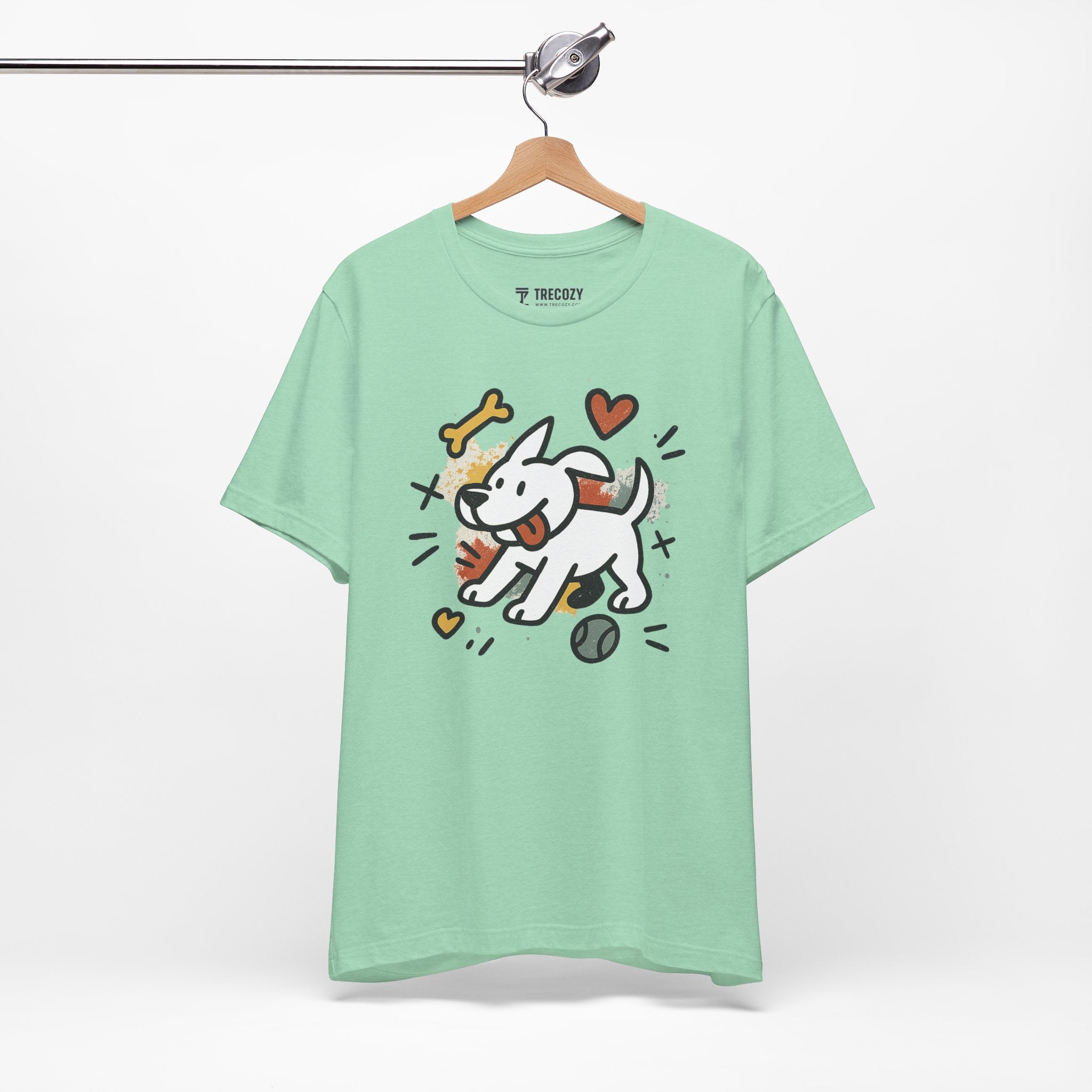 Dog Tee - Playful Unisex Jersey Short Sleeve Tee, dog lover tshirt