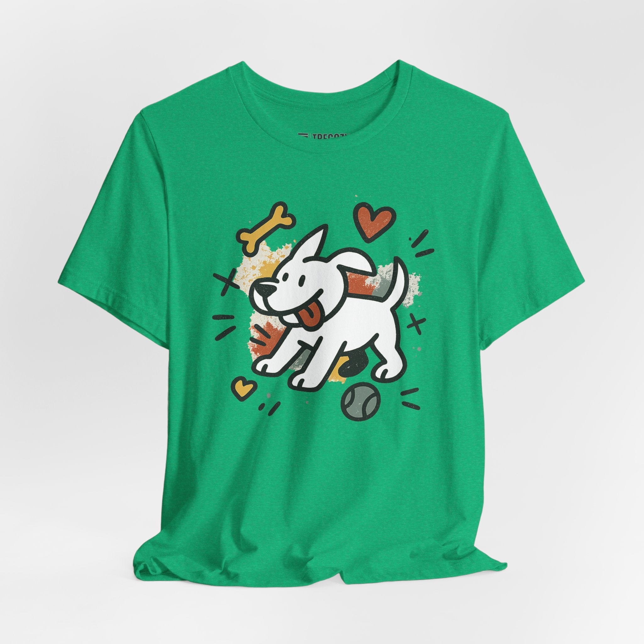 Dog Tee - Playful Unisex Jersey Short Sleeve Tee, dog lover tshirt