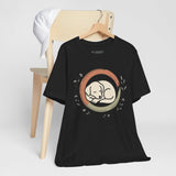 Sleeping Puppy Tee, Cozy TShirt, Gift for Pet Owners, Trending Cute Animal Top, Cute Dog Tshirt