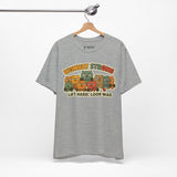 Wombat Strong – Funny Gym Animal T-Shirt, Lift Hard Look Mad Cartoon Graphic Tee