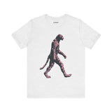 Pink Panthera Walk – Bold Leopard-Inspired T-Shirt, Fierce Urban Jungle Graphic Tee, Bold Animal Print Shirt