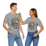 Astronaut Dog Unisex Tee | Cute Pet Lover Shirt, Dog Lover Gift, Space Themed Tee, Fun Casual Wear, Everyday Style