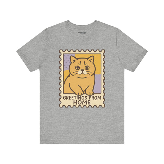 British Shorthair Cute  Cat Tee, Cozy Cat Lover Shirt, Gift for Pet Owners, Trending Cute Animal Top, Cute Cat Tee