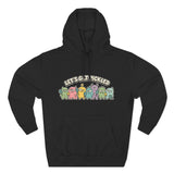 Let's get pickled Adorable Fleece Hoodie, Cozy Sweatshirt, Relaxed Apparel, Gift for Friends, Casual Wear, Summer Vibes, Chill Hoodie