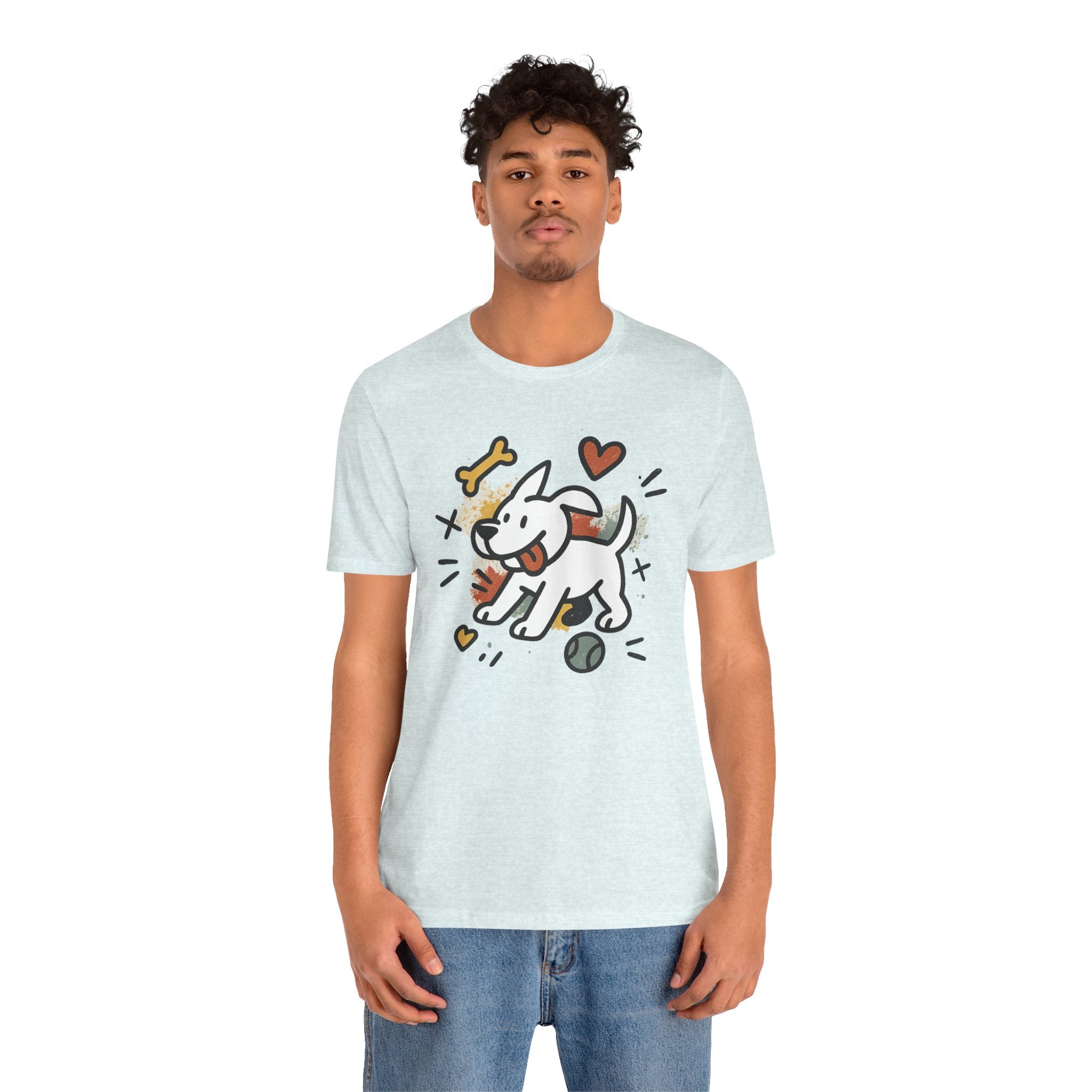 Dog Tee - Playful Unisex Jersey Short Sleeve Tee, dog lover tshirt