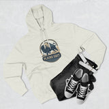 Adventurous Fleece Hoodie for Outdoor Enthusiasts, Cozy Horse and Bison Hoodie, Graphic Hoodie, Gifts for Nature Lovers, Comfortable Apparel