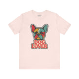 Colorpop French BulldogTee, Cozy TShirt, Gift for Pet Owners, Trending Cute Animal Top, Cute Dog Tshirt