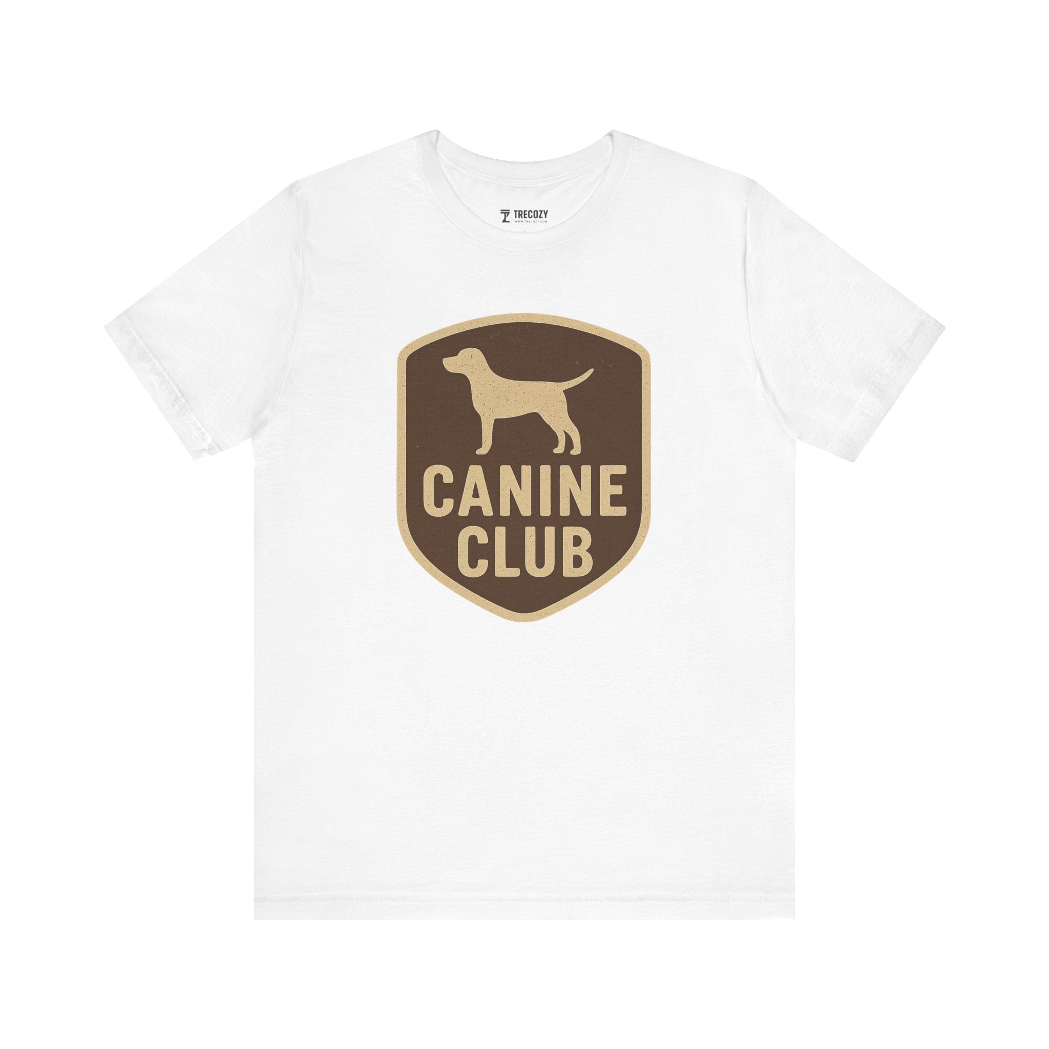 Canine Club Unisex Tee, Dog Lover Shirt, Birthday Gift, Pet Parent Apparel, Casual Wear, Animal Rescue Fundraiser