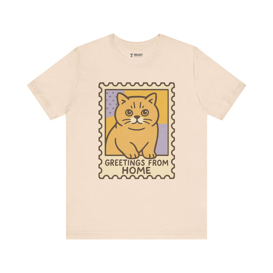 British Shorthair Cute  Cat Tee, Cozy Cat Lover Shirt, Gift for Pet Owners, Trending Cute Animal Top, Cute Cat Tee