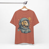 Astronaut Dog Unisex Tee | Cute Pet Lover Shirt, Dog Lover Gift, Space Themed Tee, Fun Casual Wear, Everyday Style
