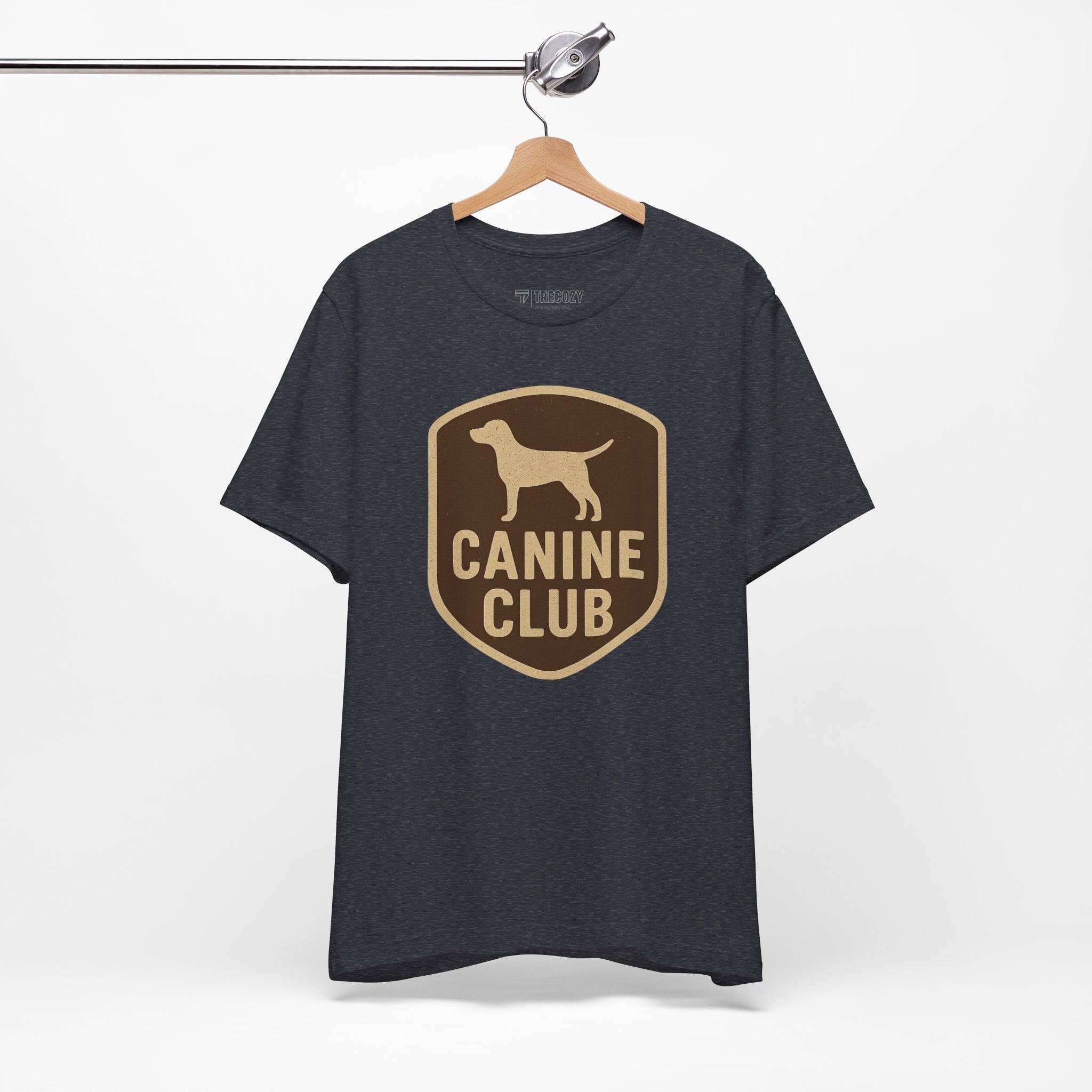 Canine Club Unisex Tee, Dog Lover Shirt, Birthday Gift, Pet Parent Apparel, Casual Wear, Animal Rescue Fundraiser