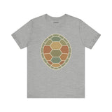 Geometric Turtle Shell Tee, Cozy Shirt, Gift for Pet Owners, Trending Cute Animal Top, Cute Reptile  Tshirt