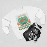 Whimsical Goldfish Sweatshirt, Cozy Crewneck, Fun Gift Idea, Aquatic Theme, Casual Wear, Perfect for Fish Lovers