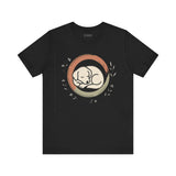 Sleeping Puppy Tee, Cozy TShirt, Gift for Pet Owners, Trending Cute Animal Top, Cute Dog Tshirt