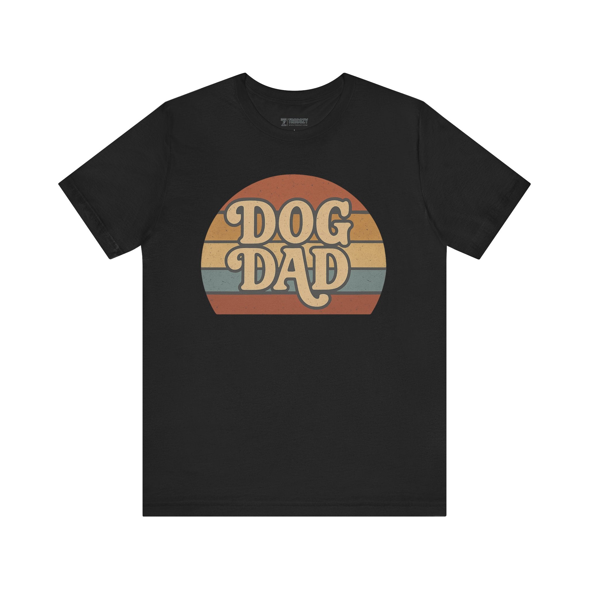 Dog Dad Retro Tee | Unisex Short Sleeve T-Shirt, Gift for Dog Lovers, Pet Dad Shirt, Casual Wear, Birthday Gift