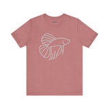 Beautiful Fish Tee, Cozy TShirt, Gift for Pet Owners, Trending Cute Animal Top, Cute Fish Tshirt