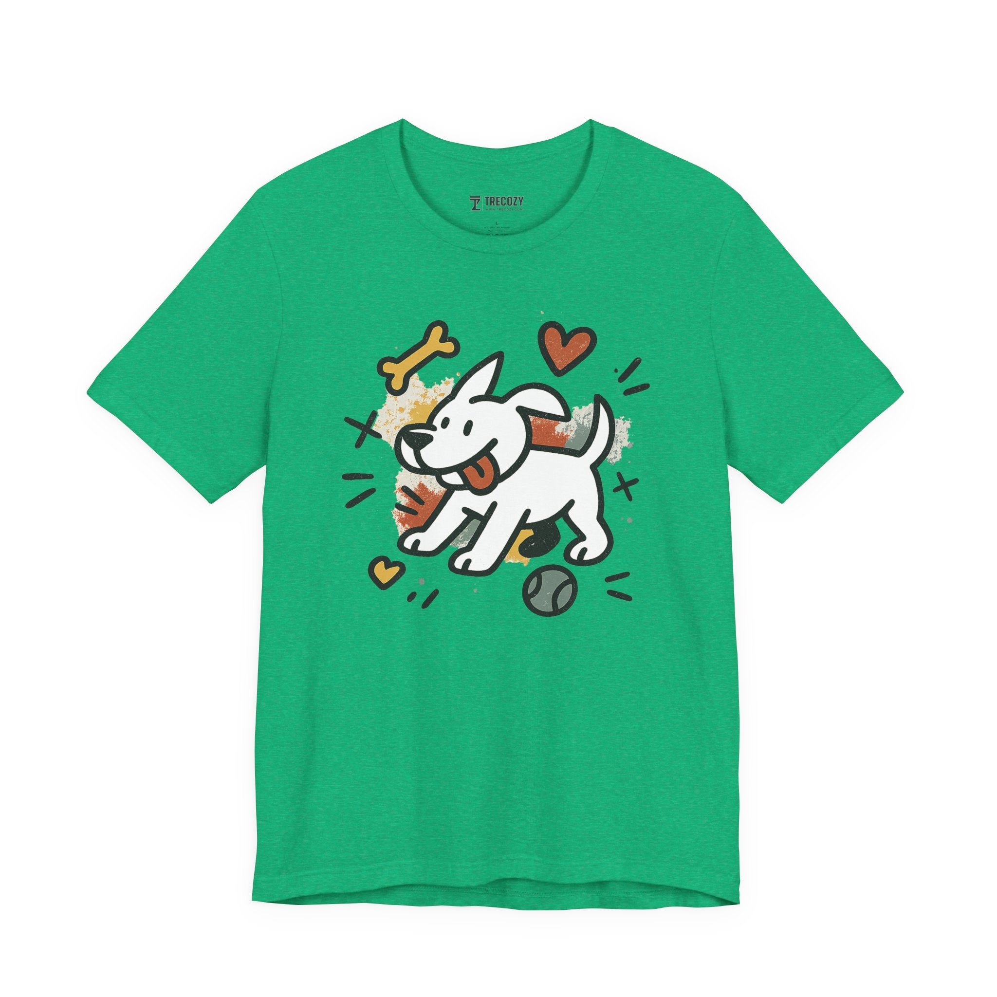 Dog Tee - Playful Unisex Jersey Short Sleeve Tee, dog lover tshirt