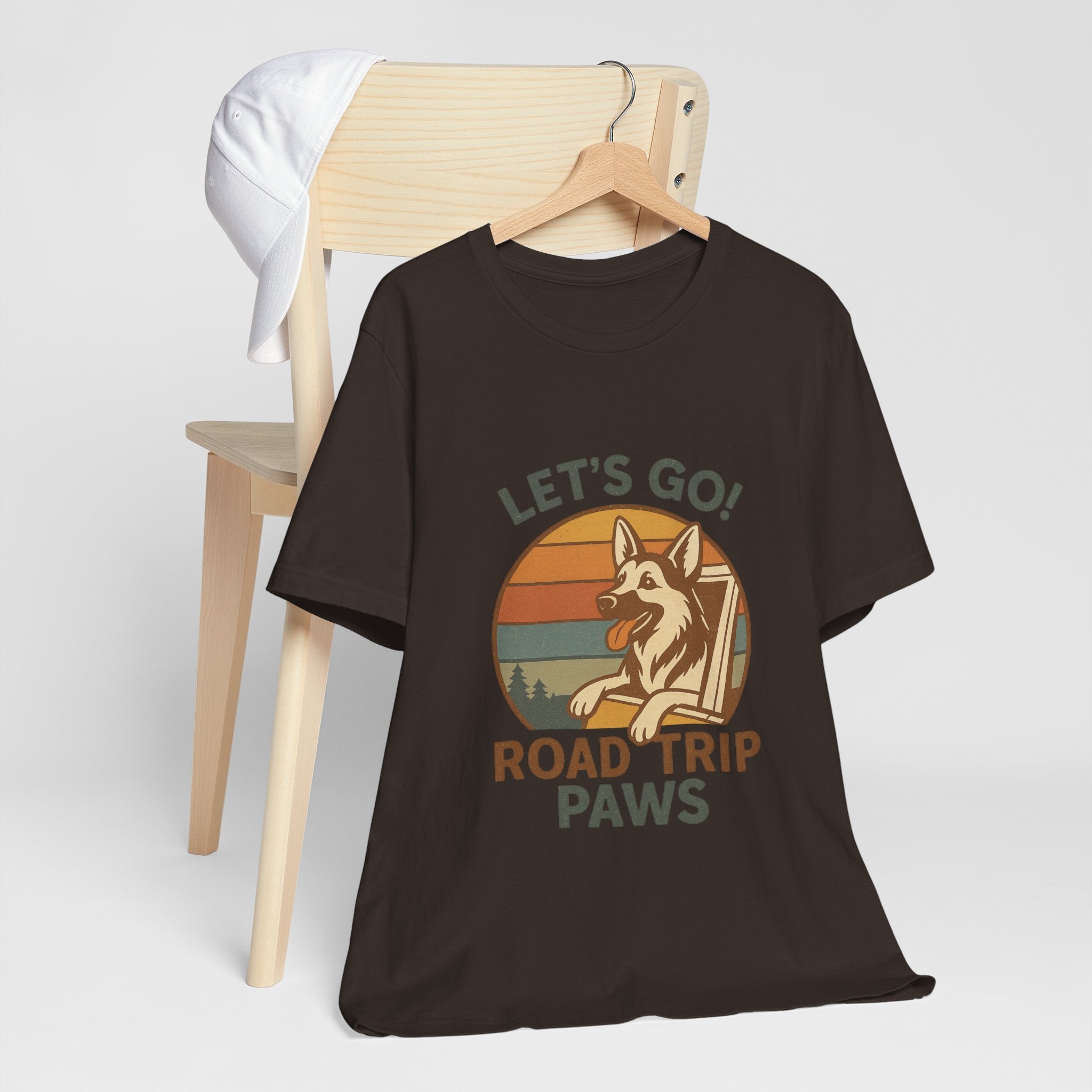 Adventure Dog Road Trip Tee, Unisex Graphic Shirt, Pawsome Travel Shirt, Pet Lover Gift, Outdoor Adventure Apparel