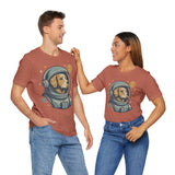 Astronaut Dog Unisex Tee | Cute Pet Lover Shirt, Dog Lover Gift, Space Themed Tee, Fun Casual Wear, Everyday Style