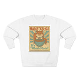 Cute Vintage Hamster Cereal Sweatshirt, Whimsical Crewneck, Unisex Gift, Cute Fall Fashion, Fun Graphic Pullover, Perfect for Animal Lovers