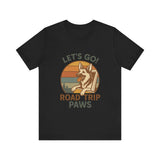 Adventure Dog Road Trip Tee, Unisex Graphic Shirt, Pawsome Travel Shirt, Pet Lover Gift, Outdoor Adventure Apparel