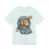 Astronaut Dog Unisex Tee | Cute Pet Lover Shirt, Dog Lover Gift, Space Themed Tee, Fun Casual Wear, Everyday Style
