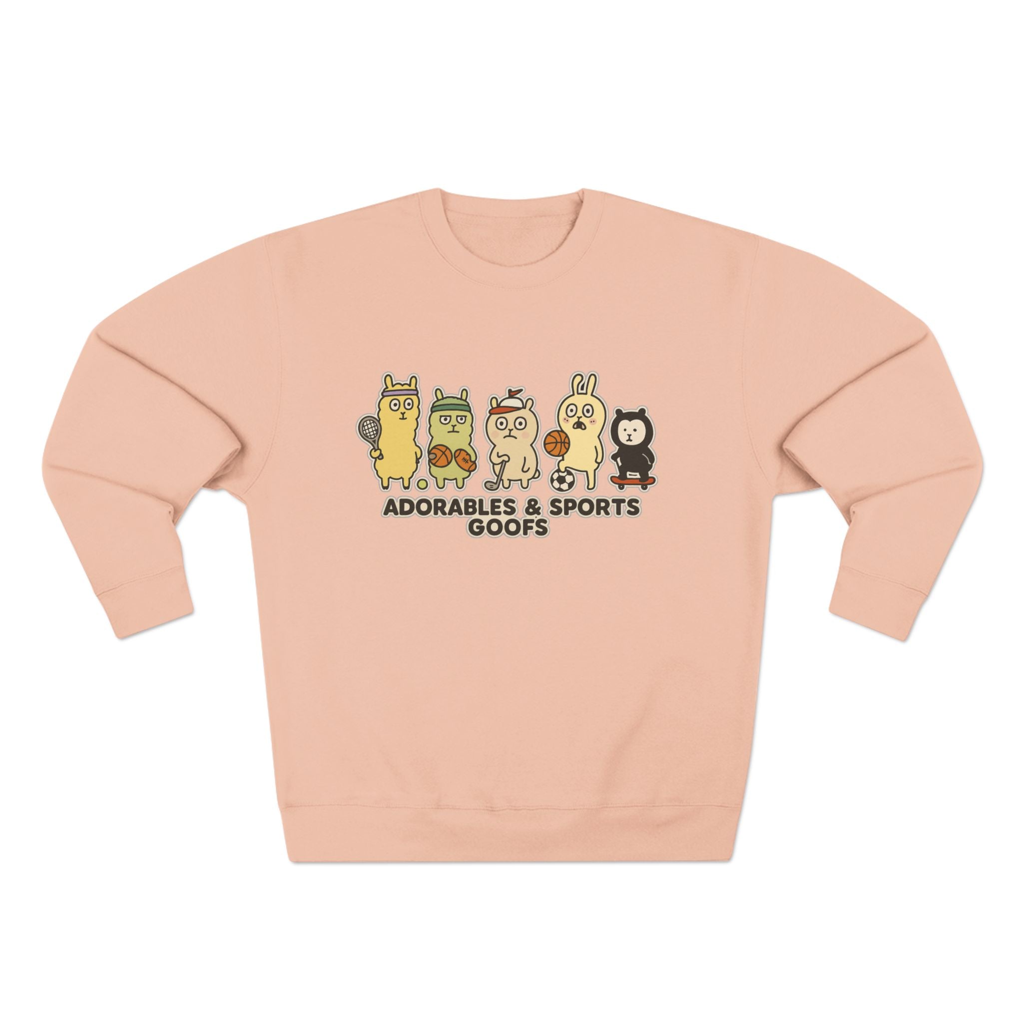 Adorably Fun Unisex Crewneck Sweatshirt - Perfect for Sports Fans, Gifts, and Casual Wear