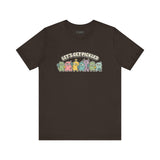 Let’s Get Pickled – Funny Pickleball Monster T-Shirt, Quirky Cartoon Sports Graphic Tee