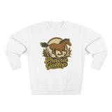Prairie Gallop Horse Sweatshirt - Unisex Cozy  Crewneck, Fall Fashion, Halloween Gift, Nature Lover Apparel, Casual Style
