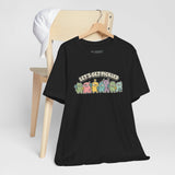 Let’s Get Pickled – Funny Pickleball Monster T-Shirt, Quirky Cartoon Sports Graphic Tee