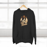 City Rodeo Fleece Hoodie, Cozy Sweatshirt, Relaxed Apparel, Gift for Friends, Casual Wear, Summer Vibes, Chill Hoodie