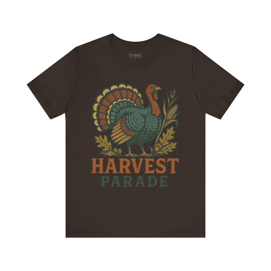 Harvest Parade Unisex Tee – Vintage Graphic Goat T-Shirt for Outdoorsy Souls, Perfect Gift for Adventurers, Casual Wear, or Travel
