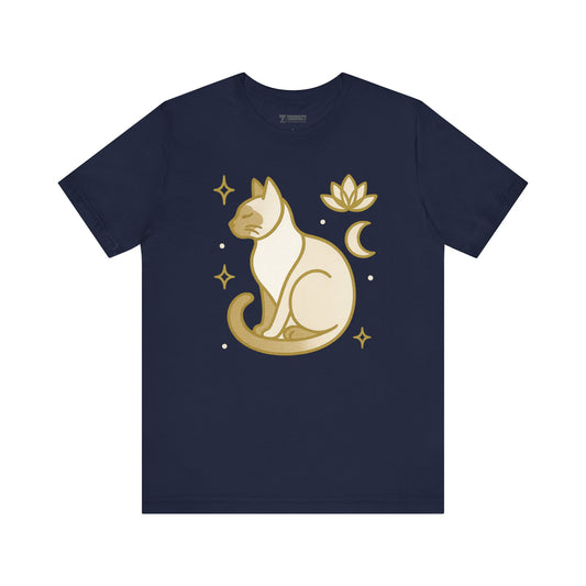 Siamese Cat Tee, Cozy Cat Lover Shirt, Gift for Pet Owners, Trending Cute Animal Top, Cute Cat Tee