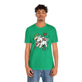 Dog Tee - Playful Unisex Jersey Short Sleeve Tee, dog lover tshirt