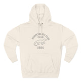 Herpetology Club Fleece Hoodie - Unleash Happiness, Pet Parent Gift, Cozy Sweatshirt, Reptile Lover Wardrobe, Comfortable Hooded Sweatshirt