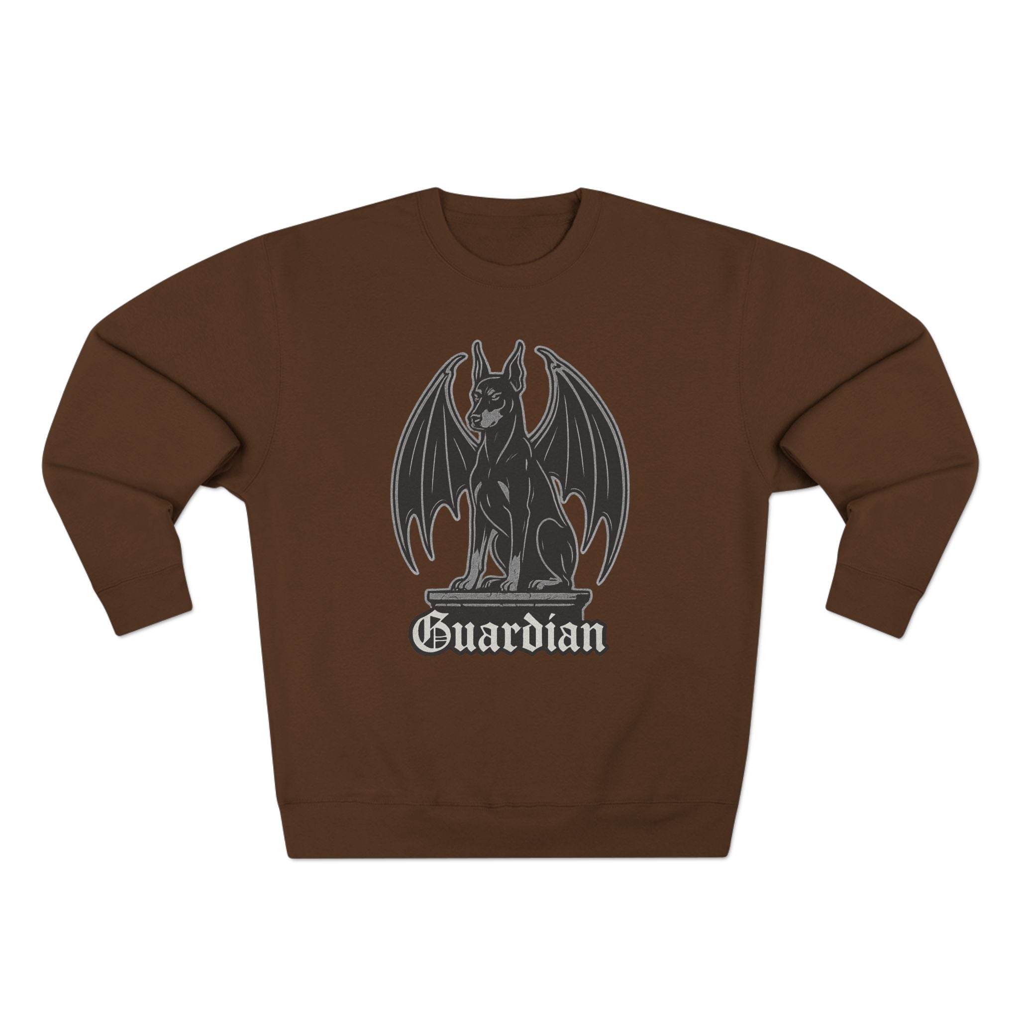 Dobermann Guardian Sweatshirt - Unisex Cozy Crewneck, Fall Fashion, Halloween Gift, Nature Lover Apparel, Casual Style