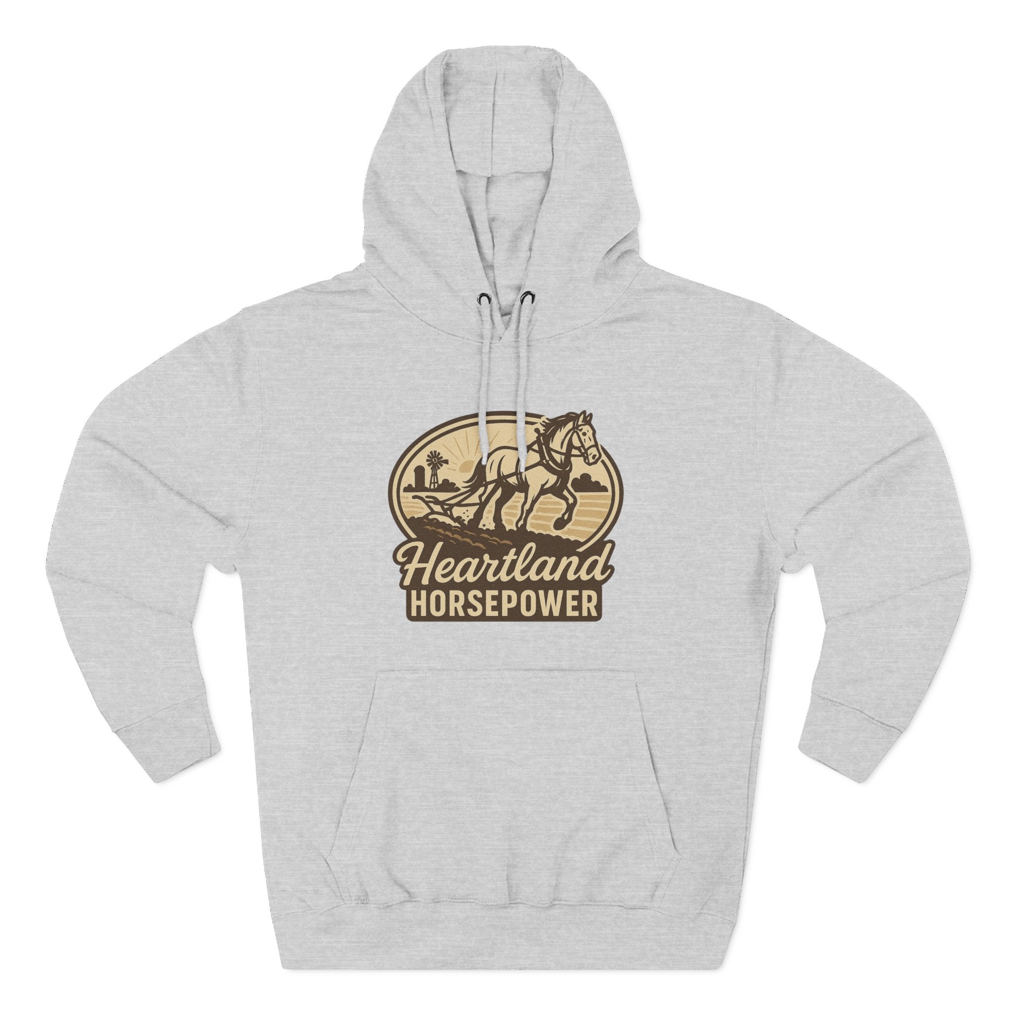 Heartland Horse Power Hoodie: Cozy, Casual Sweatshirt for Outdoor Enthusiasts, Fall Fashion, Gift for Nature Lovers, Adventure Wear, Weekend Vibes