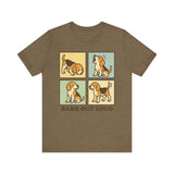 Beagle Bark Out Loud Dog Tee, Cozy TShirt, Gift for Pet Owners, Trending Cute Animal Top, Cute Dog Tshirt