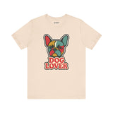 Colorpop French BulldogTee, Cozy TShirt, Gift for Pet Owners, Trending Cute Animal Top, Cute Dog Tshirt