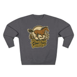 Prairie Gallop Horse Sweatshirt - Unisex Cozy  Crewneck, Fall Fashion, Halloween Gift, Nature Lover Apparel, Casual Style