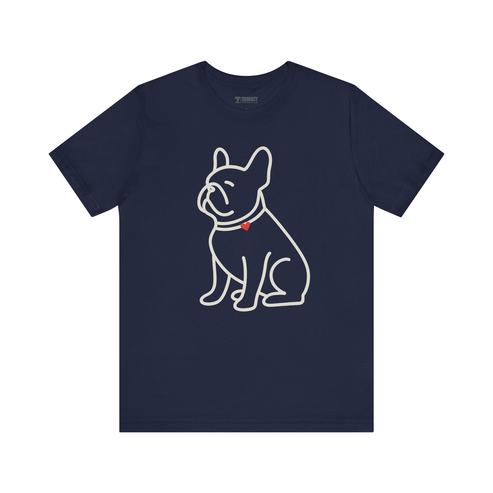 French Bulldog Dog Tee, Cozy TShirt, Gift for Pet Owners, Trending Cute Animal Top, Cute Dog Tshirt