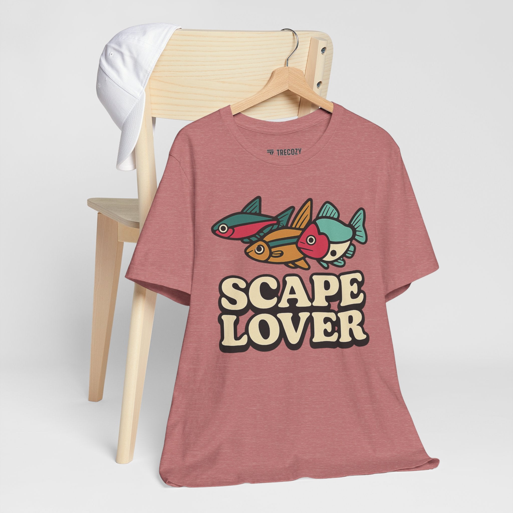 Aquascape Lover Tee, Cozy Shirt, Gift for Pet Owners, Trending Cute Animal Top, Cute Colorful Fish Tshirt