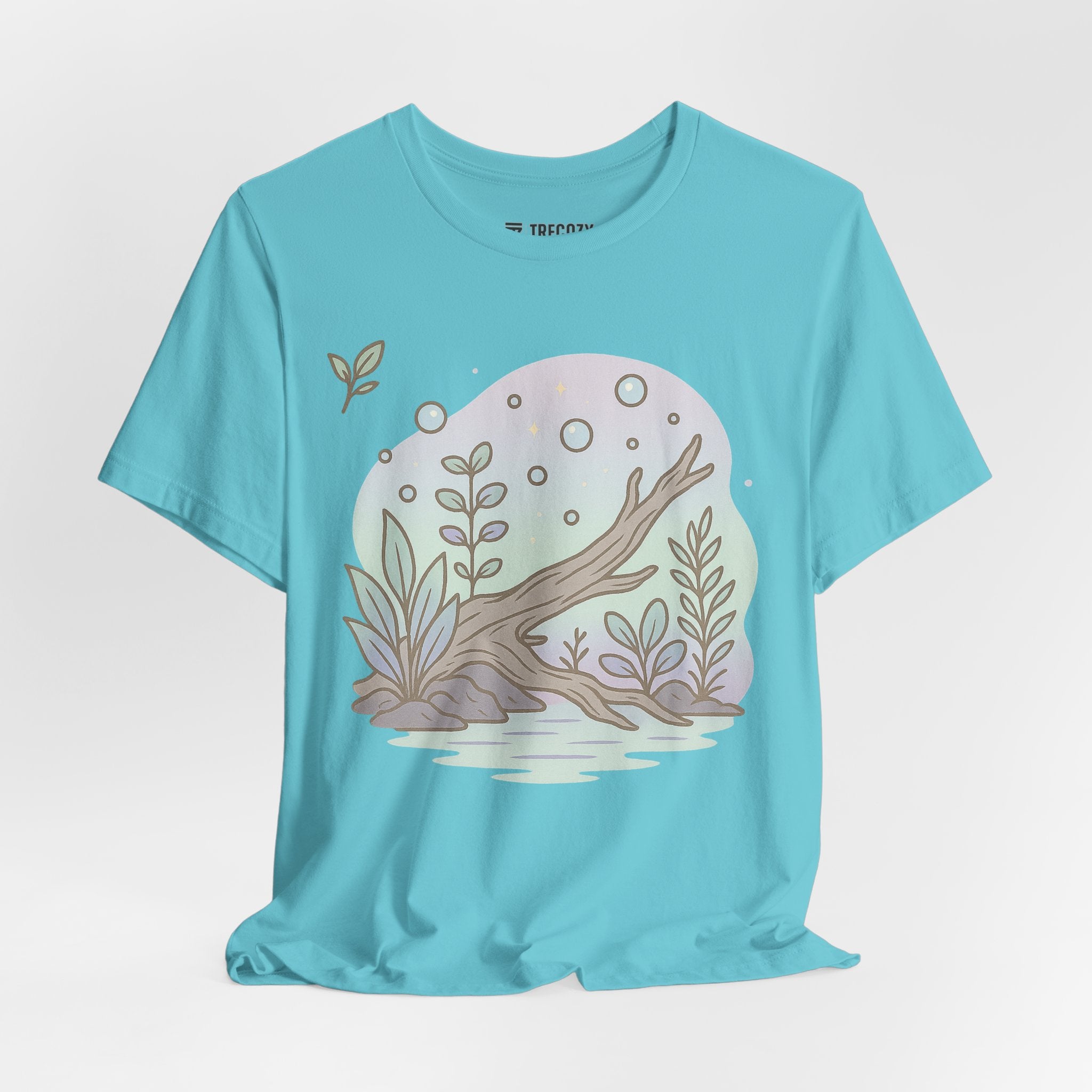 Aquascape Aquarium Tee, Cozy TShirt, Gift for Pet Owners, Trending Cute Animal Top, Cute Fish Tshirt