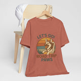 Adventure Dog Road Trip Tee, Unisex Graphic Shirt, Pawsome Travel Shirt, Pet Lover Gift, Outdoor Adventure Apparel