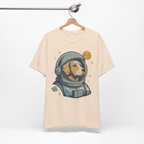 Astronaut Dog Unisex Tee | Cute Pet Lover Shirt, Dog Lover Gift, Space Themed Tee, Fun Casual Wear, Everyday Style