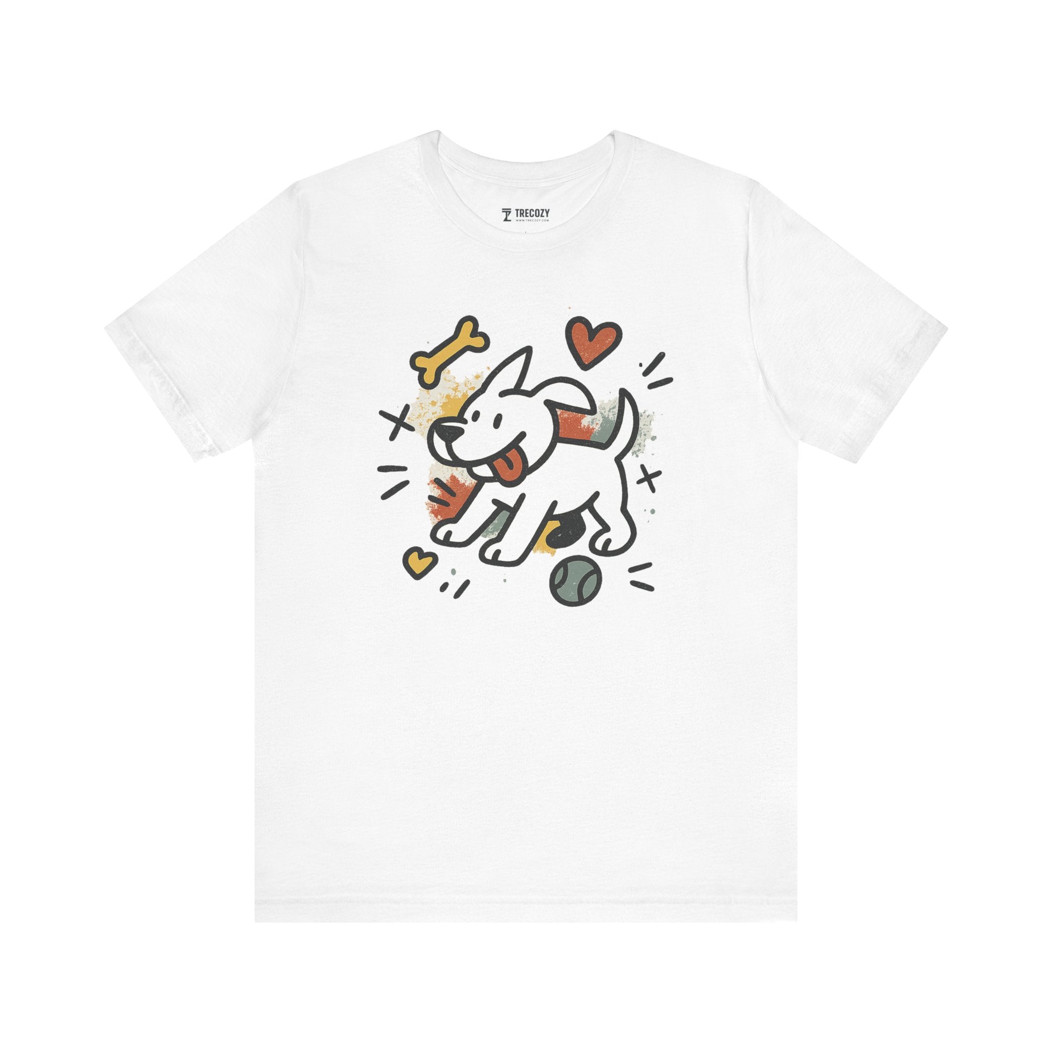 Dog Tee - Playful Unisex Jersey Short Sleeve Tee, dog lover tshirt