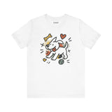 Dog Tee - Playful Unisex Jersey Short Sleeve Tee, dog lover tshirt