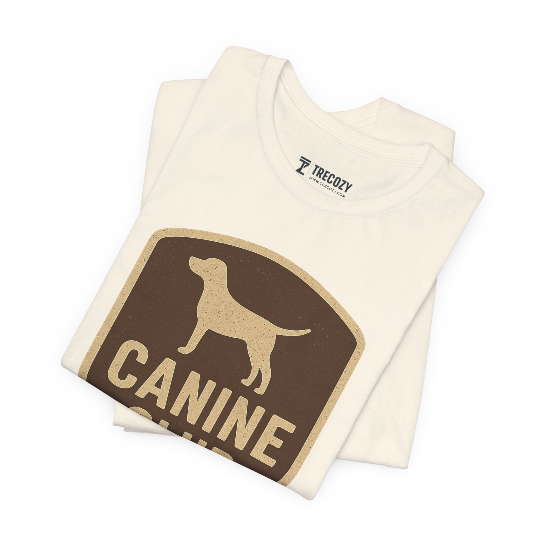 Canine Club Unisex Tee, Dog Lover Shirt, Birthday Gift, Pet Parent Apparel, Casual Wear, Animal Rescue Fundraiser
